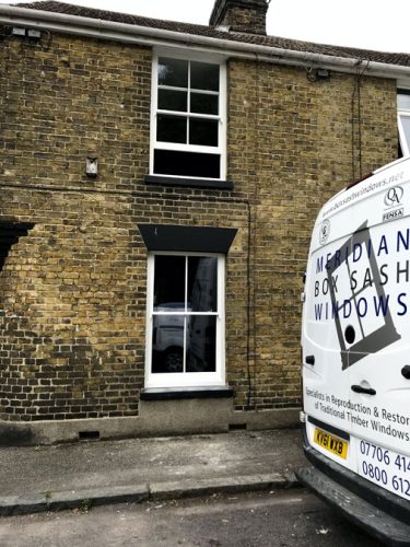 Box Sash Window Repairs in Faversham.